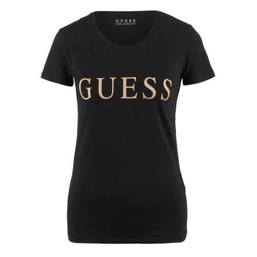 Футболка женская Guess W0YI0L-J1300 черная XS в SELA