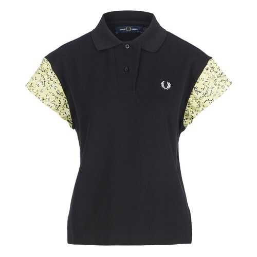 Поло женское Fred Perry G8106 102 черные 8 UK в SELA