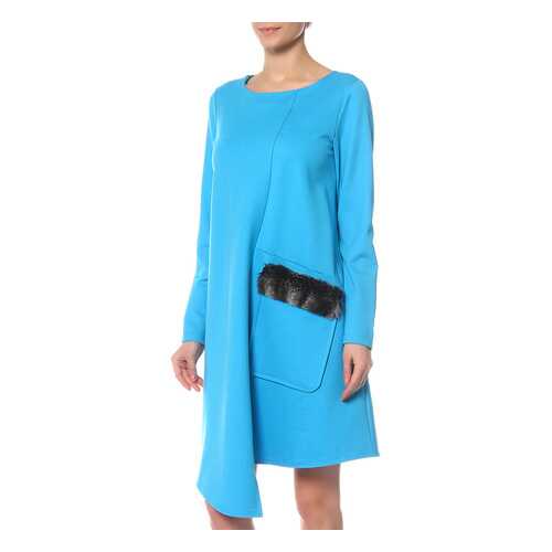 Платье женское Adzhedo 41639 голубое 3XL в SELA