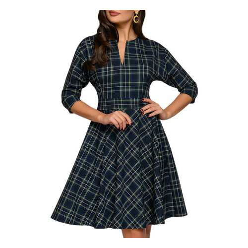 Платье женское D&M by 1001DRESS 0112001-01811DB синее XS в SELA