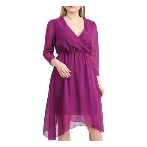 Платье женское LACY S47918(4083-2990) фиолетовое 52 RU в SELA