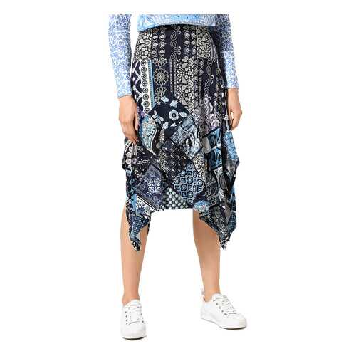 Юбка женская DESIGUAL 4389244 синяя L в SELA