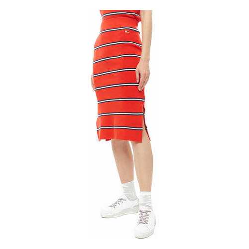 Юбка женская Tommy Jeans DW0DW07034 901 красная S в SELA