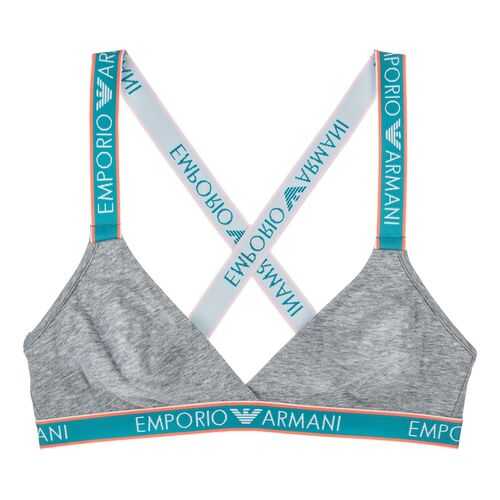 Бюстгальтер женский Emporio Armani 163567 0P317 03748 серый M в SELA